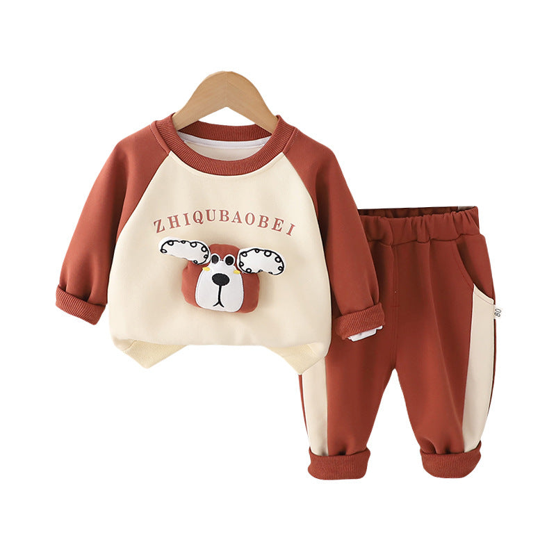 Bear Hoodie Set