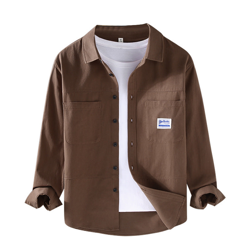 Men’s Cargo Shirt Jacket