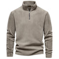 Men's Polar Fleece Half-Zip Sweatshirt  Autumn/Winter Trend