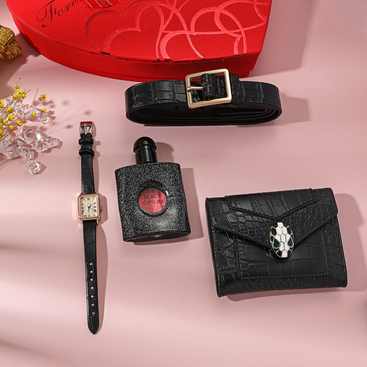 Elegant Timepiece & Jewellery Gift Set