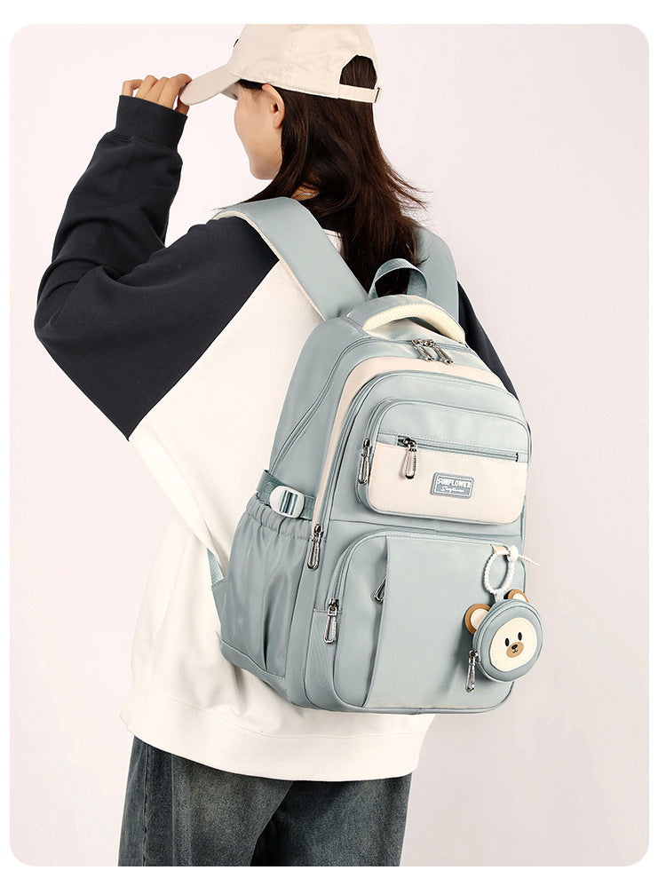 Girls School Backpack - Durable Large Capacity 20-35L Bag