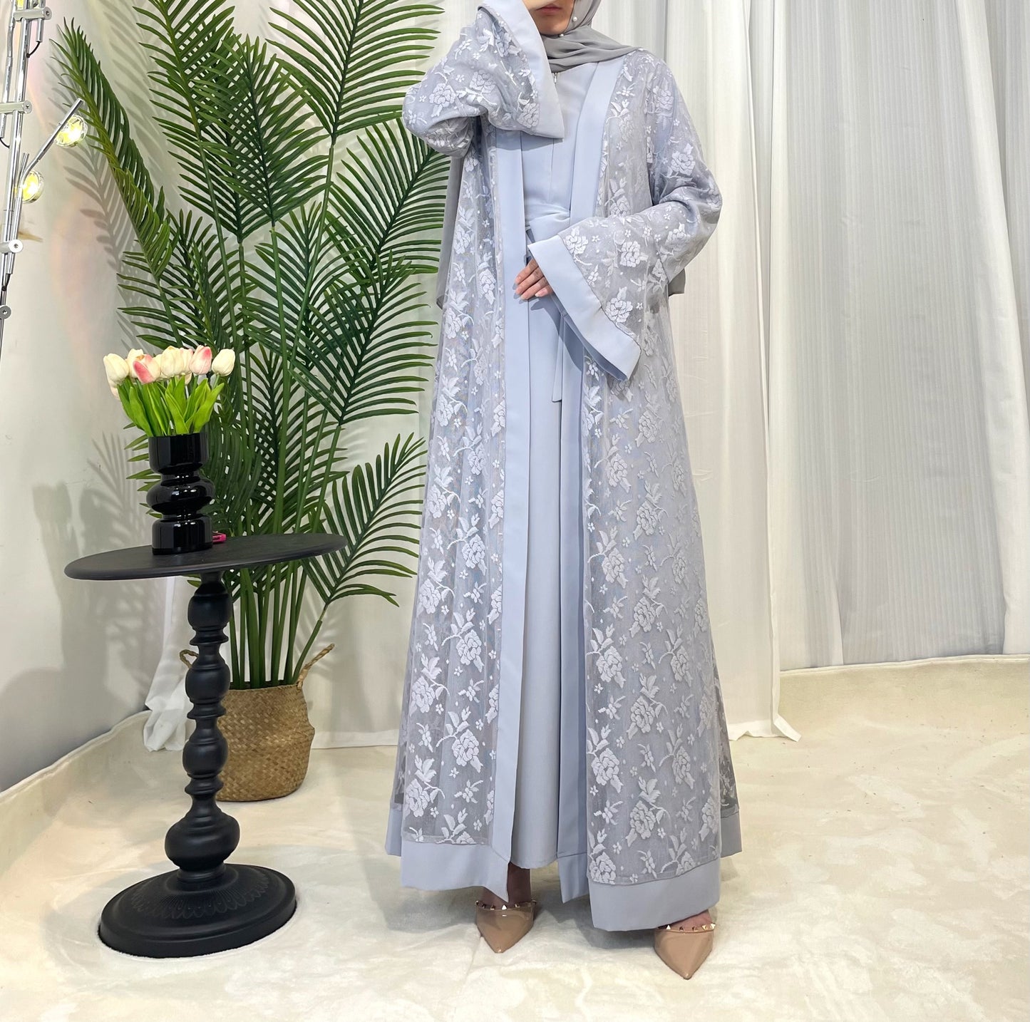 Islamic traditional dress Kaftan Abaya robe burqa