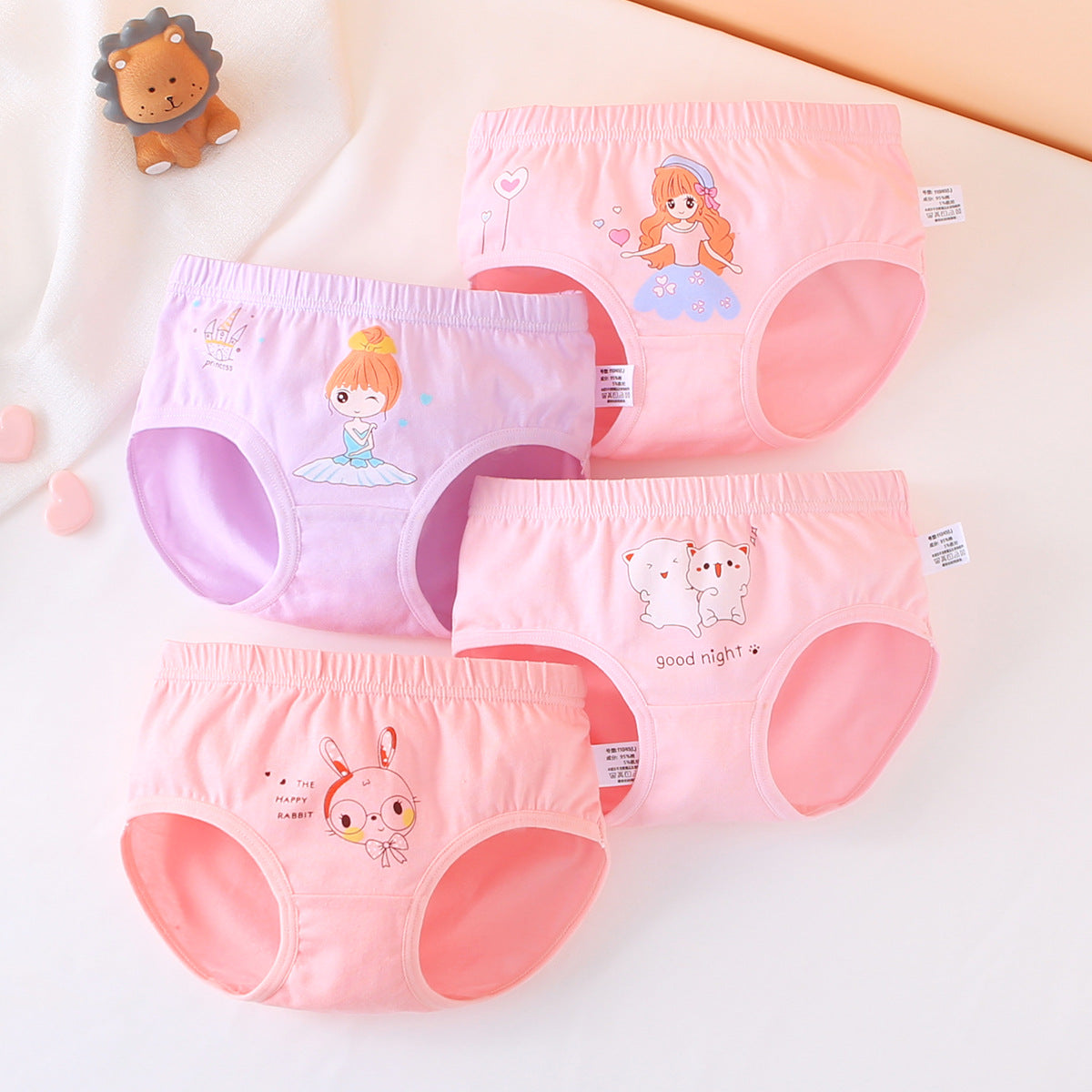 Cartoon Girls Underwear