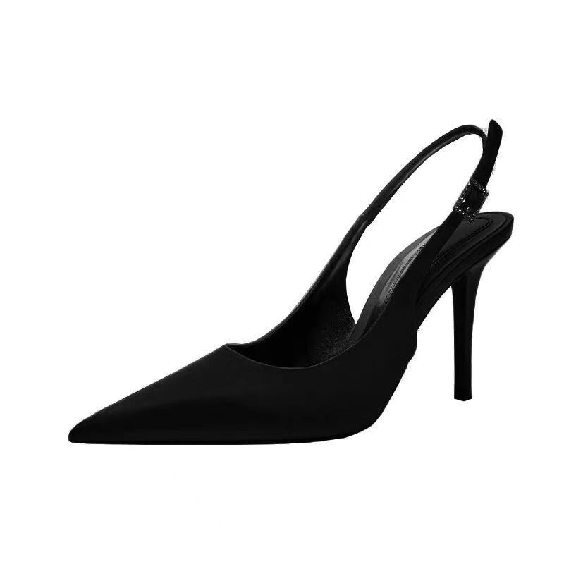 VelvetStep Stiletto Sandals