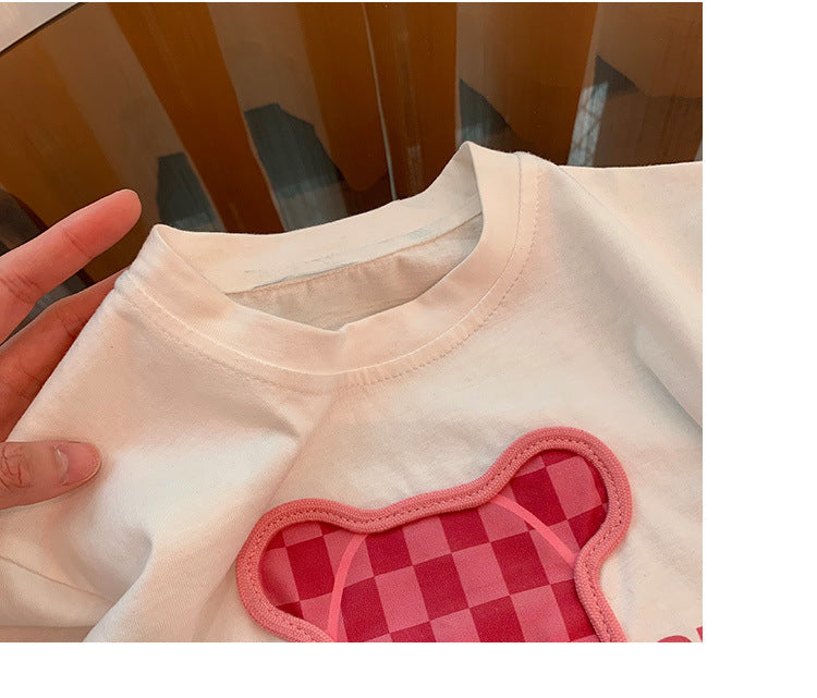 Summer Set - Stylish T-Shirt & Flared Pants for Girls