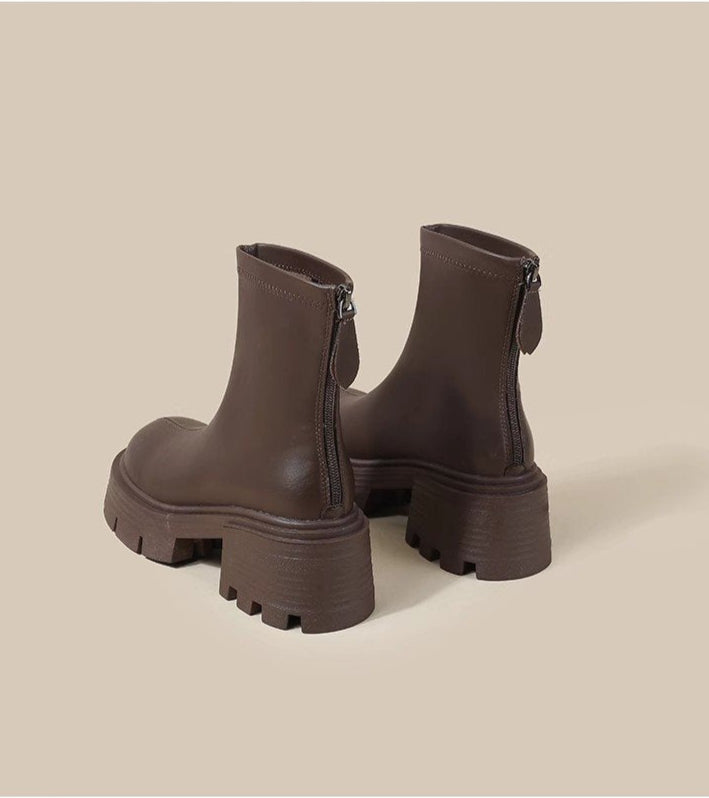 Velvet-Lined Knight Boots (On Hand)