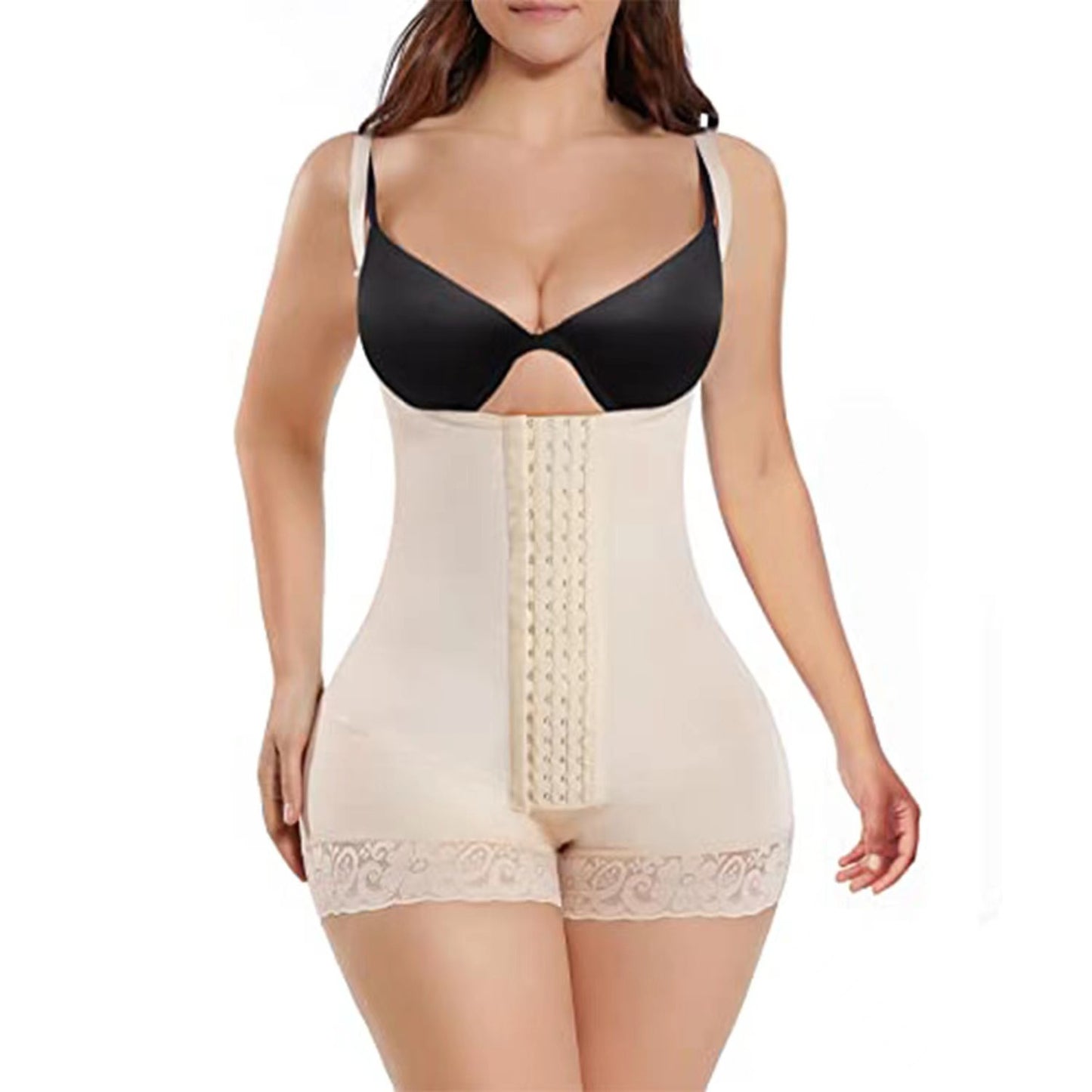 Plus-Size One-Piece Shapewear for Effortless Elegance