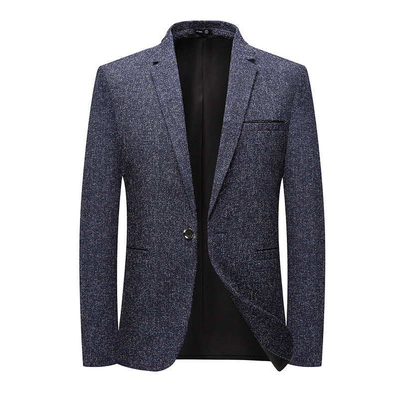 Men's Slim Fit Single-Button Korean Style Jacket