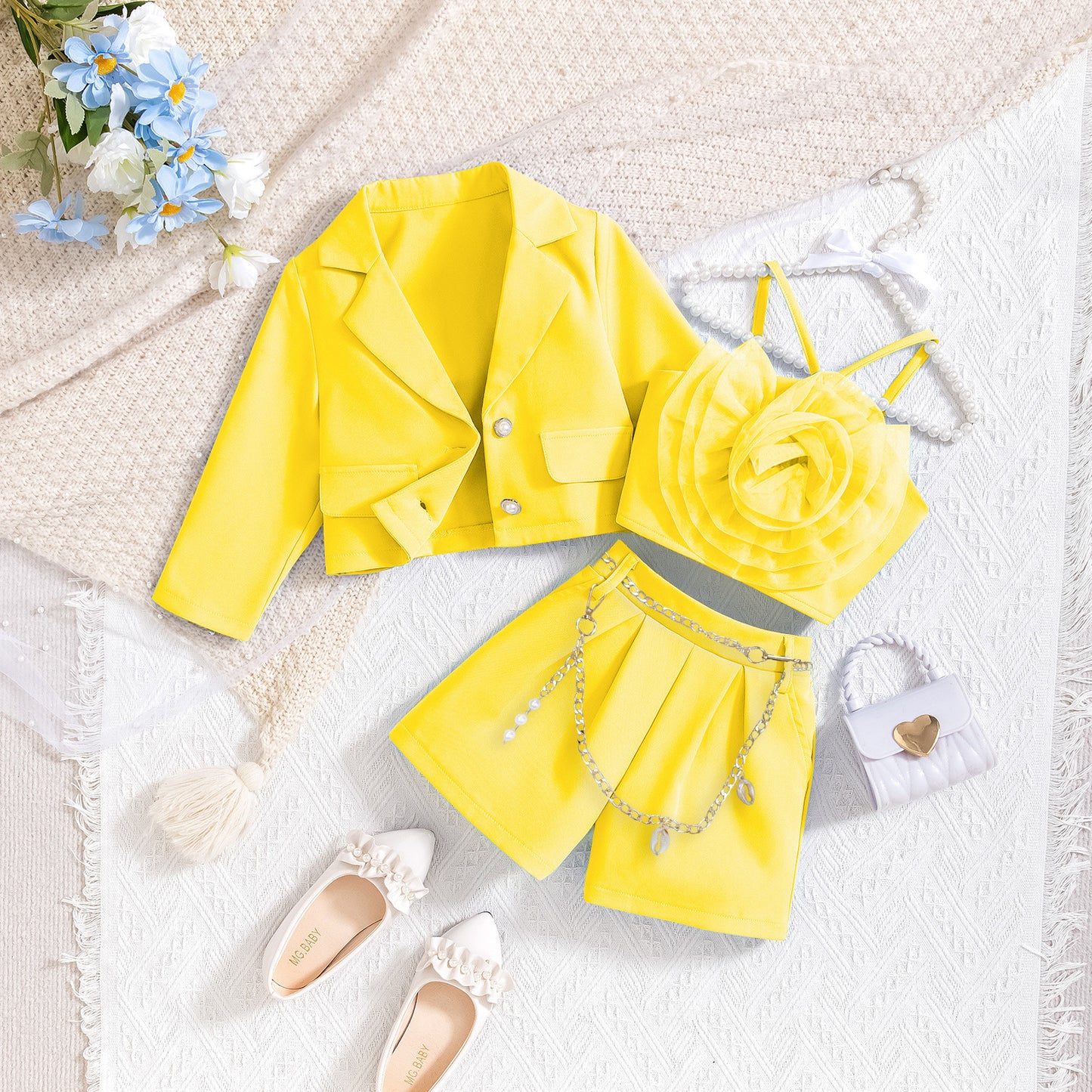 Girls' 3-Piece Spring/Fall Suit