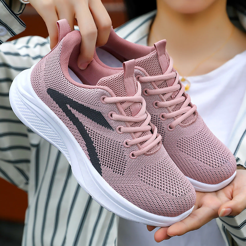 Women's shoes soft sole casual sneakers (On Hand)