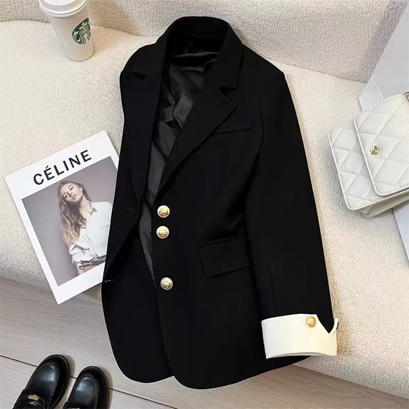 Women's Lake Green Korean Blazer