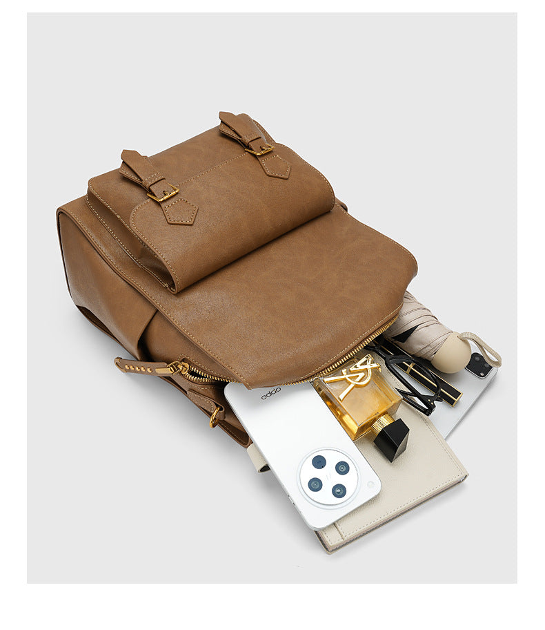 Brownstone High-end College Student SchoolBag