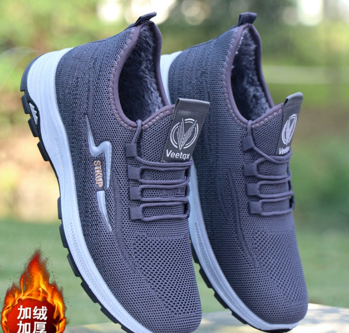 Men’s Breathable Mesh Anti-Slip Casual Running Sneakers
