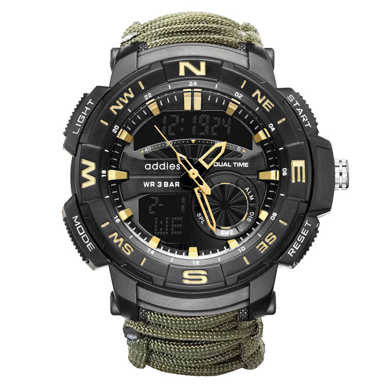 Eddison Men’s Multifunctional Outdoor Compass Watch