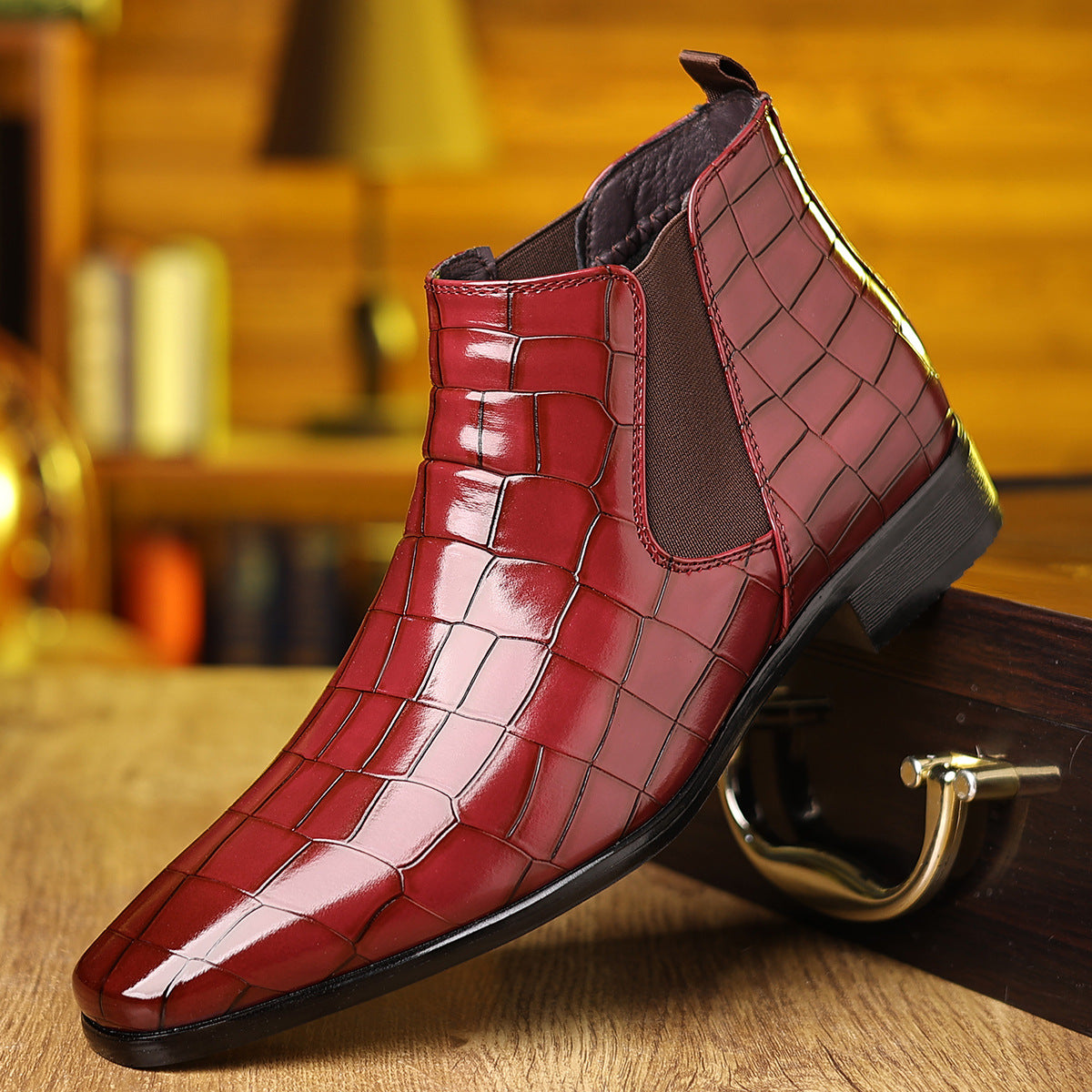 Mens Plus-Size High-End Leather Shoes