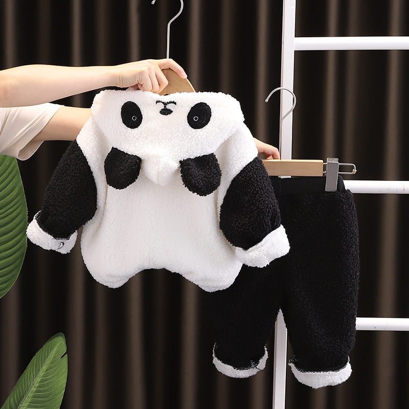 Panda Winter Two-Piece Set