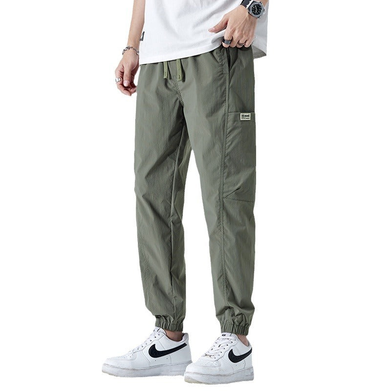 Men’s Ice Silk Cargo Pants