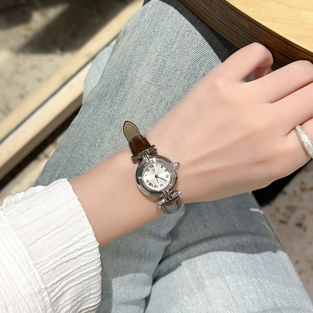 Vintage Osmanthus Gold Women's Watch - Luxury Minimalist Design