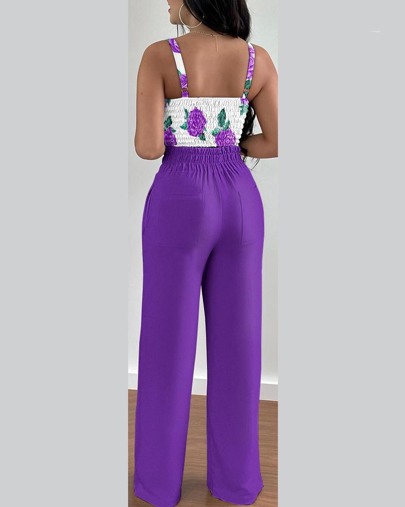 New Fashion Suspender Two-Piece Suit Women's Clothing
