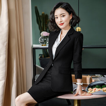 Professional suit, fashion temperament workwear skirt