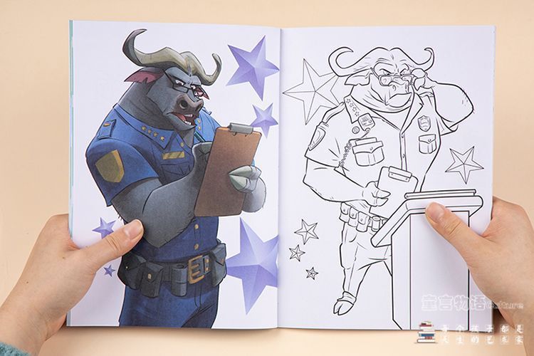 DisneyMagic Water Reveal Coloring Book for 3 to 6 years old