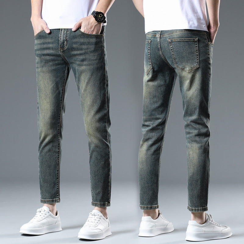 Vintage Stretch Jeans for Men