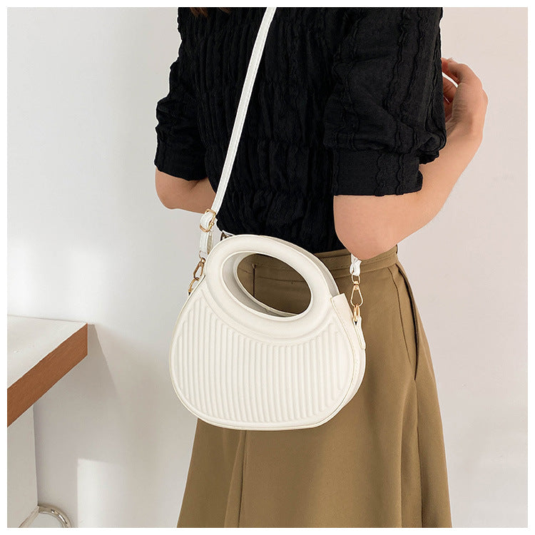Women's Pleated Personality Casual Crossbody bag