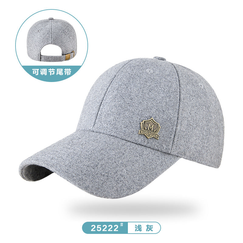 Autumn & Winter Wool Tweed Velvet Peaked Hats