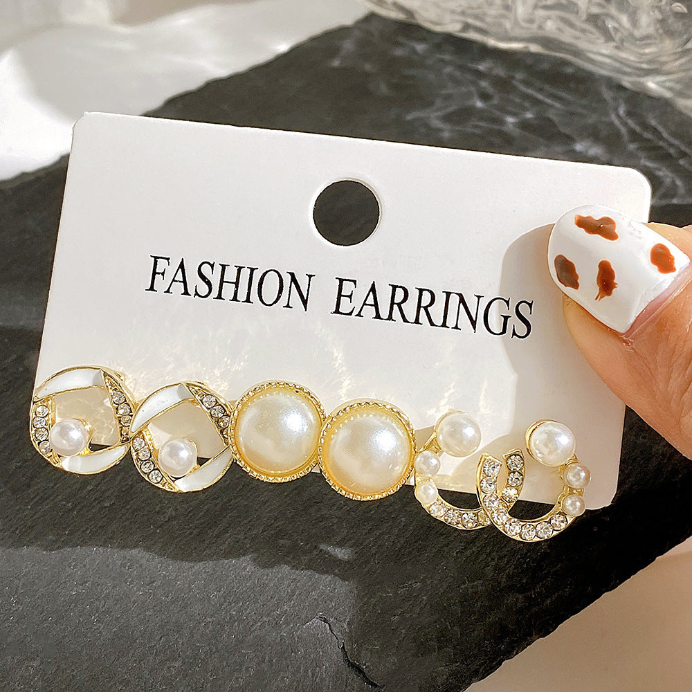 Shiny Gold Earrings for Women Girls