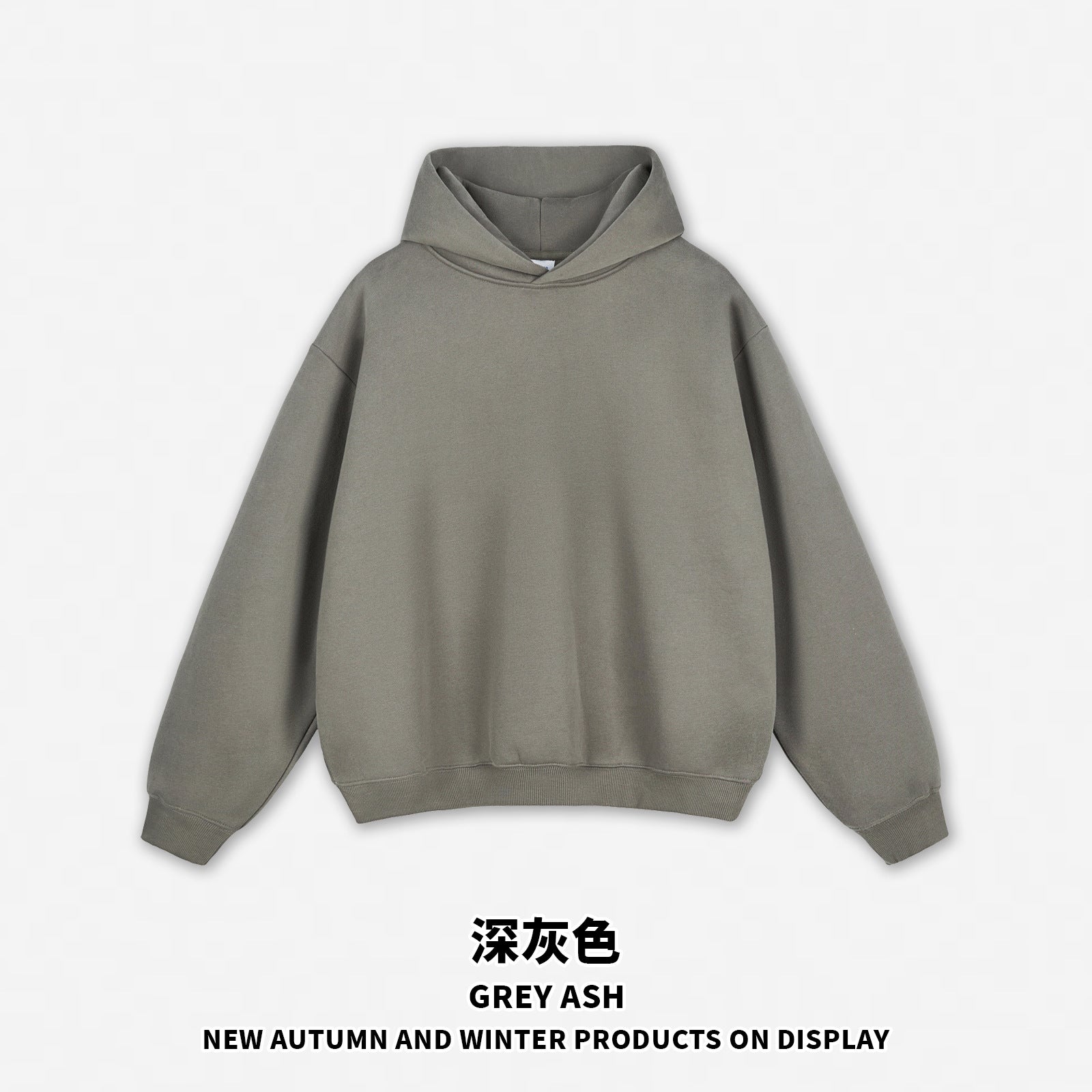 RS Menswear | Boxy Fit Heavyweight Cleanfit Hoodie for Men