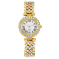 Roman pattern diamond ladies watch women's watch quartz bracelet
