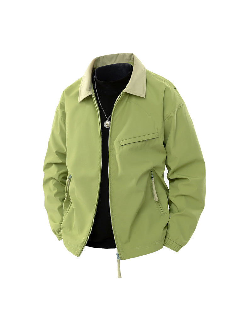 Men's Baseball Collar Cargo Jacket  Spring/Autumn