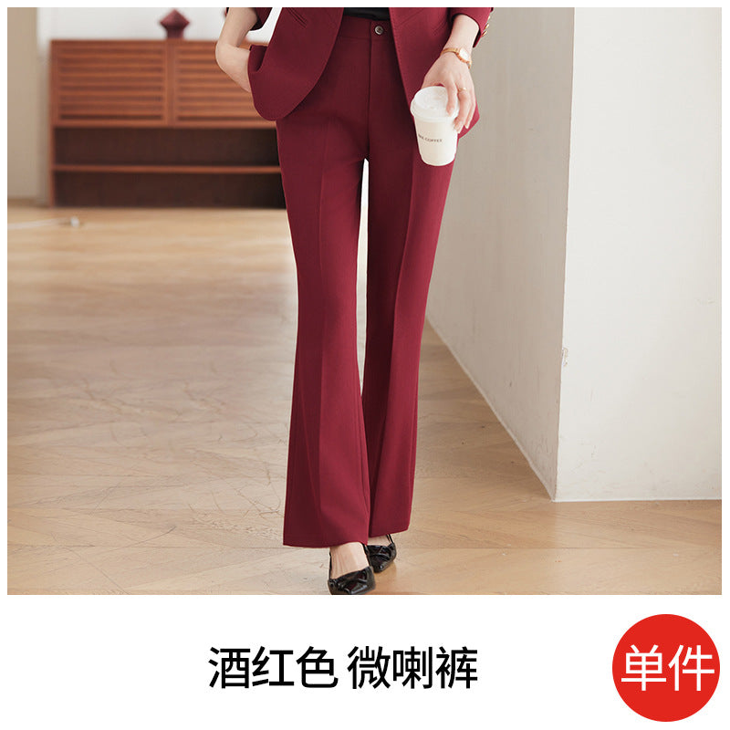High-End Red Women’s Blazer