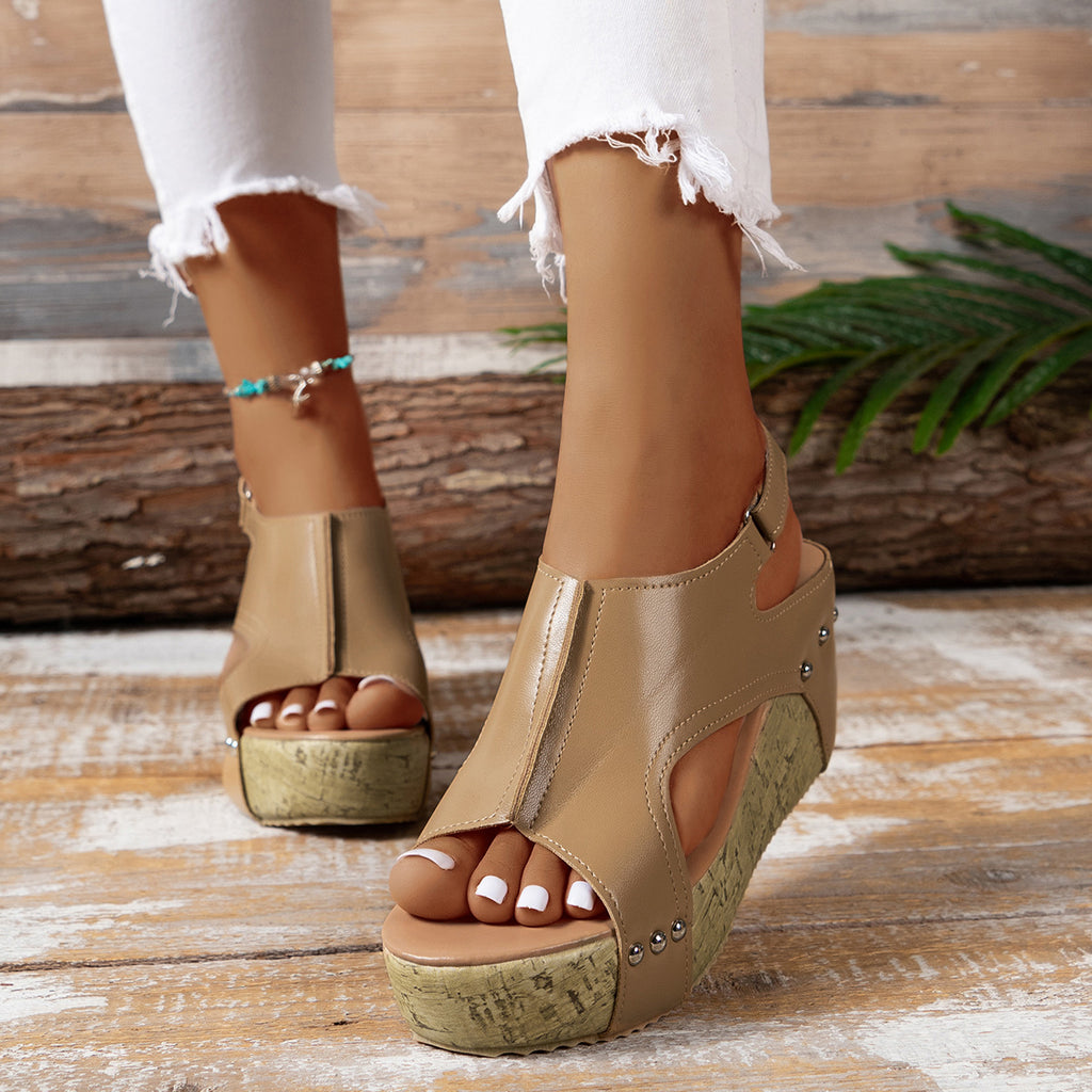 Women's Wedge Heel Sandals - Bohemian Retro (On Hand)