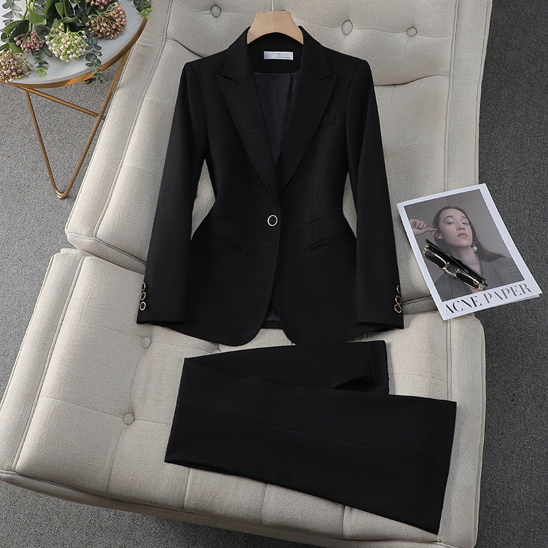 High-End Red Women’s Blazer