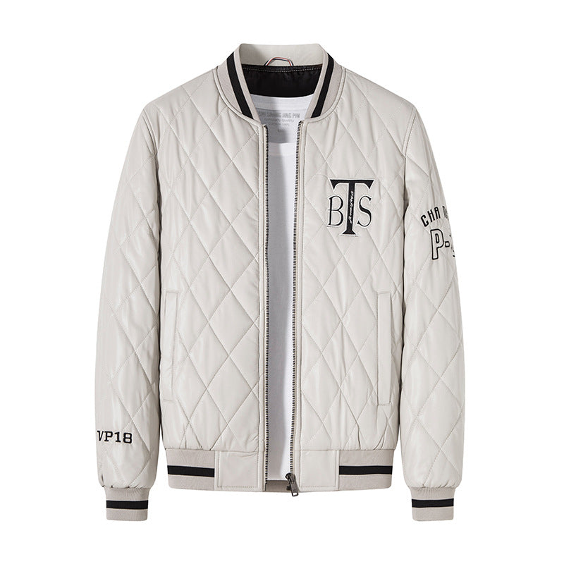 Men's Warm Casual Leather Jacket