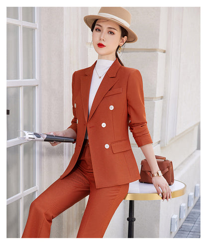 Little blazer women's high-class professional suit