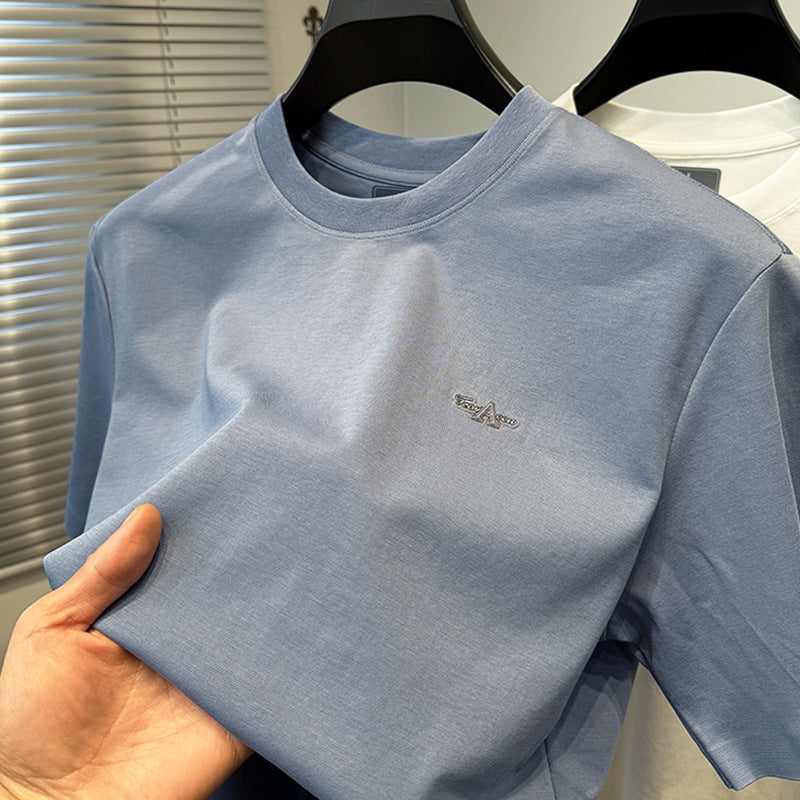 Men’s Loose-Fit Korean Trend Summer T-Shirt