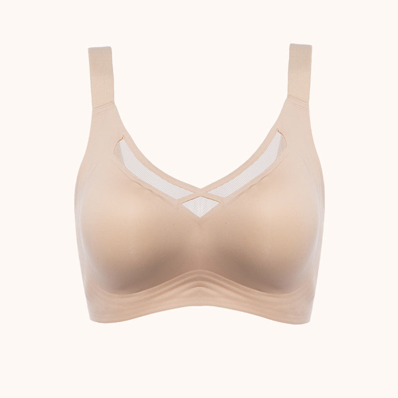Plus Size Seamless Minimizer Bra