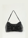 Glittering Diamond Accent Mini Evening Bag