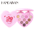 handaiyan Han Daiyan: 12 color pearlescent makeup palette, easy to color cross-border, matte eyeshadow palette.