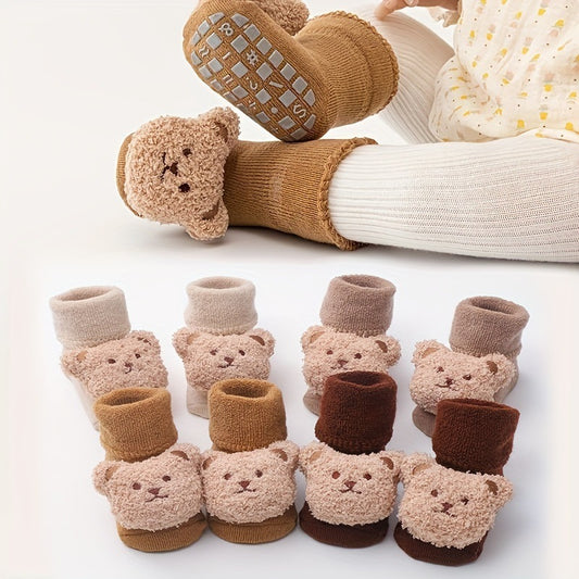 Cozy Terry Baby Socks