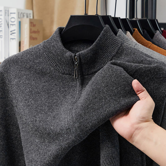 Zip Collar Sweater