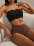 Non-Slip Strapless Front Buckle Bra