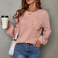 Women's Versatile Casual Loose Solid Color Shirt