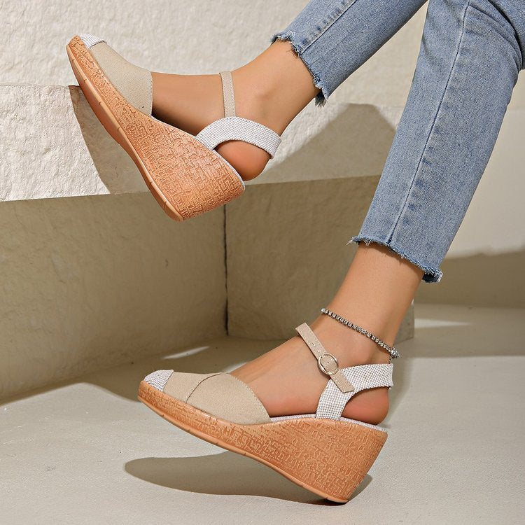 Boho Wedge Sandals