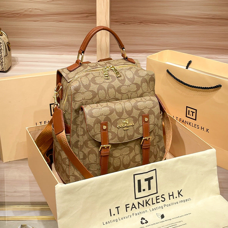 Genuine Leather Premium Women's School Bag