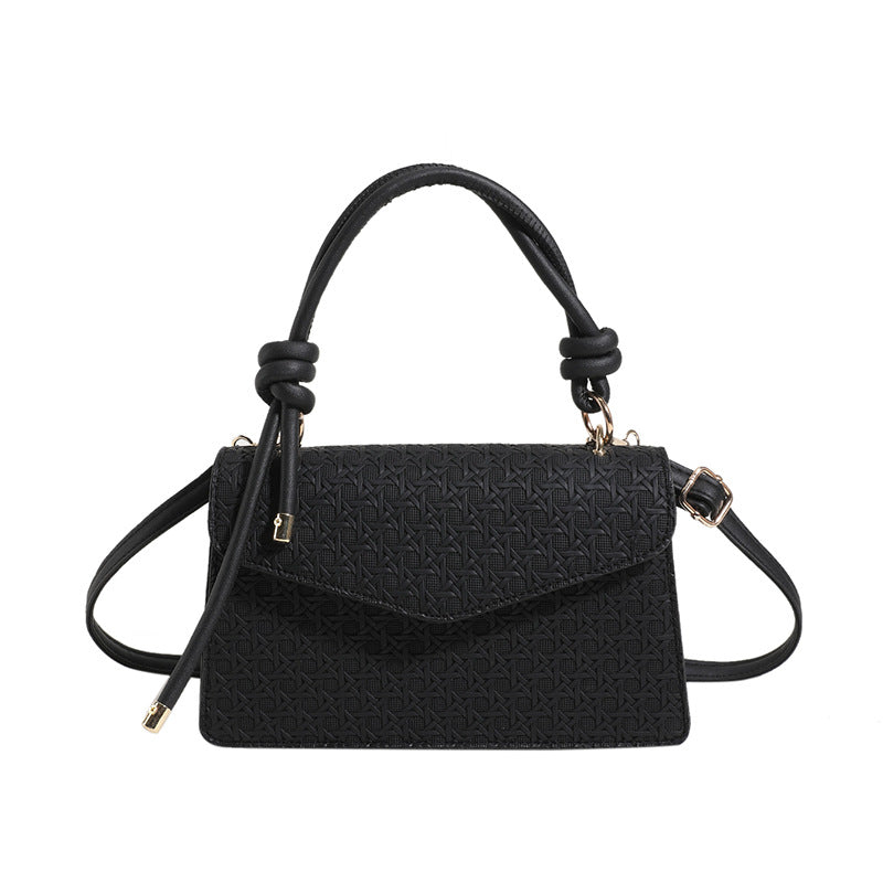 Small Square Shoulder Bag: Vintage Charm for Winter