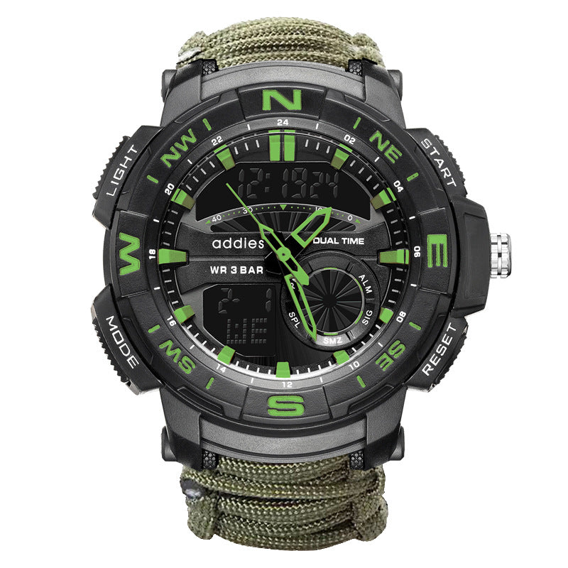 Eddison Men’s Multifunctional Outdoor Compass Watch