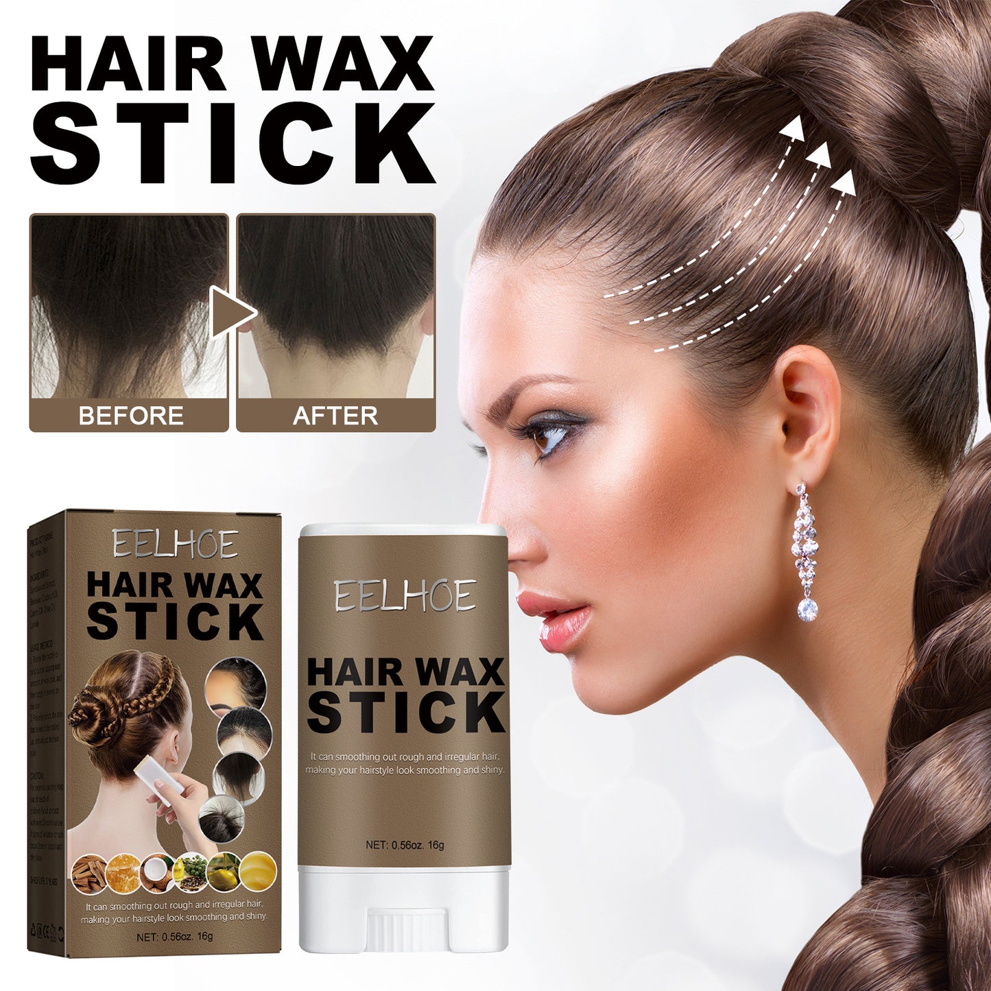 EELHOE Hair Wax Stick